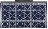 Thumbnail for your product : Olga Berg Satin Sparkle Clutch