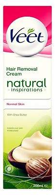 Veet Natural Inspirations Hair Removal Cream for Normal Skin 200ml