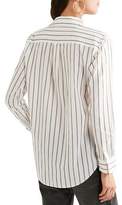 Thumbnail for your product : Equipment Knox Lace-up Striped Cotton Shirt