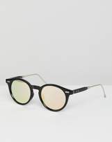 Thumbnail for your product : Jeepers Peepers round sunglasses in black