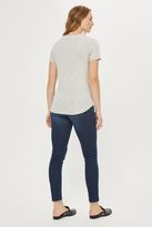 Thumbnail for your product : Topshop Maternity raw hem leigh jeans