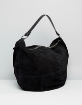 Thumbnail for your product : ASOS Oversized Suede Slouch Bag