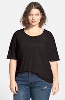Thumbnail for your product : Lucky Brand Slouchy Tee (Plus Size)