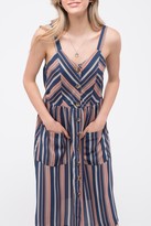 Thumbnail for your product : Blu Pepper Stripe Sleeveless Midi Dress