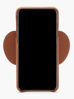 Thumbnail for your product : Loewe Elephant Iphone 11 Leather Phone Case - Tan
