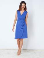 Thumbnail for your product : Issa Charlotte Sleeveless Wrap Dress
