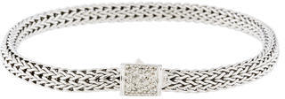 John Hardy Classic Chain Diamond Bracelet