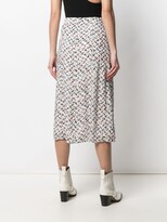 Thumbnail for your product : Lala Berlin Geometric Print High-Waist Skirt