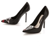 Thumbnail for your product : Alice + Olivia Josie Face Pumps
