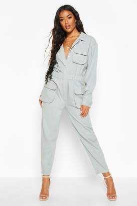 weekday denim boilersuit in ecru