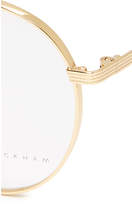 Thumbnail for your product : Victoria Beckham Grooved Aviator Glasses