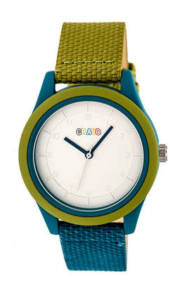 Crayo Pleasant Womens Multicolor Strap Watch-Cracr3903