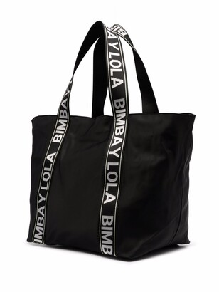 Bimba Y Lola Logo-Straps Tote Bag