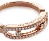 Thumbnail for your product : Messika 'Baby Move Pavée' diamond 18k rose gold ring
