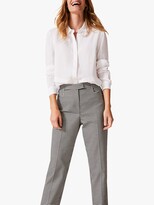 Thumbnail for your product : Phase Eight Ridley Dogtooth Tapered Trousers, Black/White