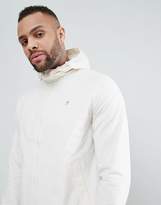 Thumbnail for your product : Farah Smith Zip Through Hooded Jacket in Off White