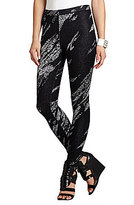 Thumbnail for your product : BCBGMAXAZRIA Cameron Crackled Jacquard Leggings
