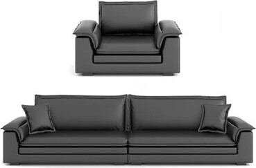 Hype Styled Simple business leisure office sofa set