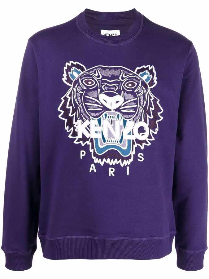 Kenzo Purple Men's Sweatshirts & Hoodies | ShopStyle