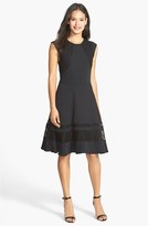 Thumbnail for your product : Rachel Roy Lace Panel Fit & Flare Dress