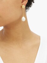 Thumbnail for your product : Anissa Kermiche Soeurs Pearl & Gold-plated Drop Earrings