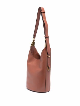 Coccinelle Fauve leather shoulder bag