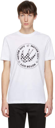 McQ White Racing Logo T-Shirt