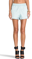 Thumbnail for your product : Alexander Wang T by Satin Track Shorts