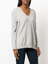 Thumbnail for your product : Allude V-neck jumper