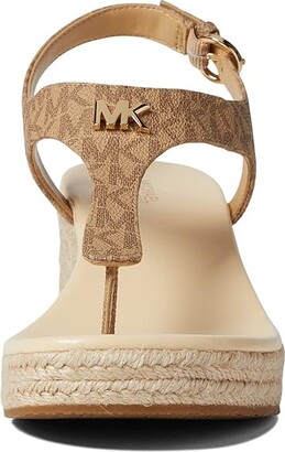 MICHAEL Michael Kors Laney Thong (Camel) Women's Shoes - ShopStyle Wedge  Espadrilles