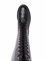 Thumbnail for your product : Malone Souliers Bryn lace-up leather boots
