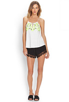 Thumbnail for your product : Forever 21 Embroidered Peasant-Style Cami