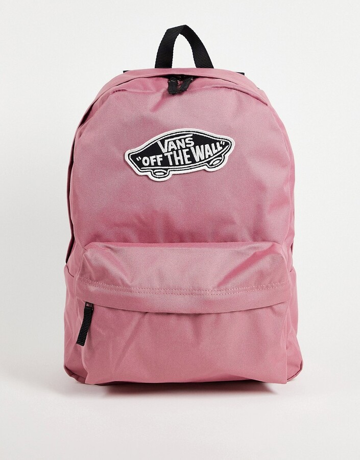 light pink vans backpack