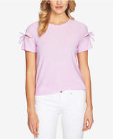 Thumbnail for your product : CeCe Crew-Neck Tie-Sleeve Top