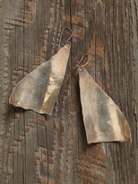 Thumbnail for your product : Free People Vintage 1970s Silver Triangle Earrings