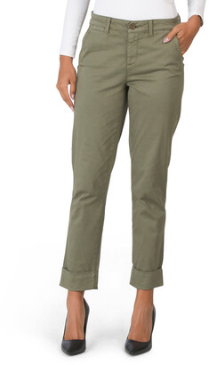 Skinny Chino Ankle Pants