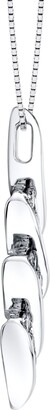 Sirena Diamond Swirl Pendant Necklace (1/3 ct. t.w.) in 14k White Gold
