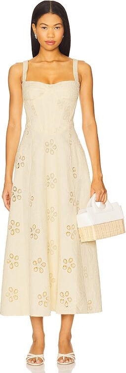 Bardot Lilah Corset Midi Dress