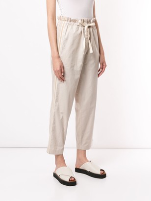 Venroy Cropped Twill Trousers