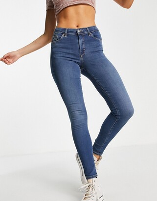 Topshop Leigh Skinny Jeans | Shop the world's largest collection of fashion  | ShopStyle UK