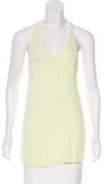 Thumbnail for your product : Alexander Wang T by Scoop Neck Sleeveless Top