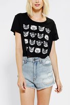 Thumbnail for your product : Truly Madly Deeply Catsssss Cropped Tee