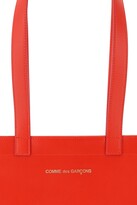 Thumbnail for your product : Comme des Garcons Leather Tote Bag With Logo