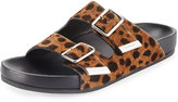 Thumbnail for your product : Givenchy Swiss Leopard-Print Calf Hair Sandal