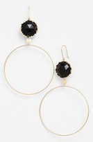 Thumbnail for your product : Lana 'Noir' Frontal Hoop Earrings