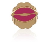 Thumbnail for your product : Maria Francesca Pepe Gold Eye And Lips Earrings