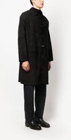 Thumbnail for your product : Salvatore Santoro Single-Breasted Suede Coat
