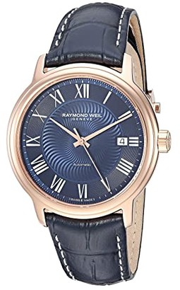 Raymond Weil Maestro - 2237-PC5-00508 (Rose Gold/Blue) Watches