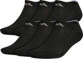 Thumbnail for your product : adidas Men's No-Show Athletic Extended Size Socks, 6 Pack