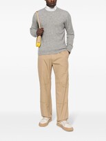 Thumbnail for your product : Roberto Collina Crew-Neck Mélange-Effect Jumper
